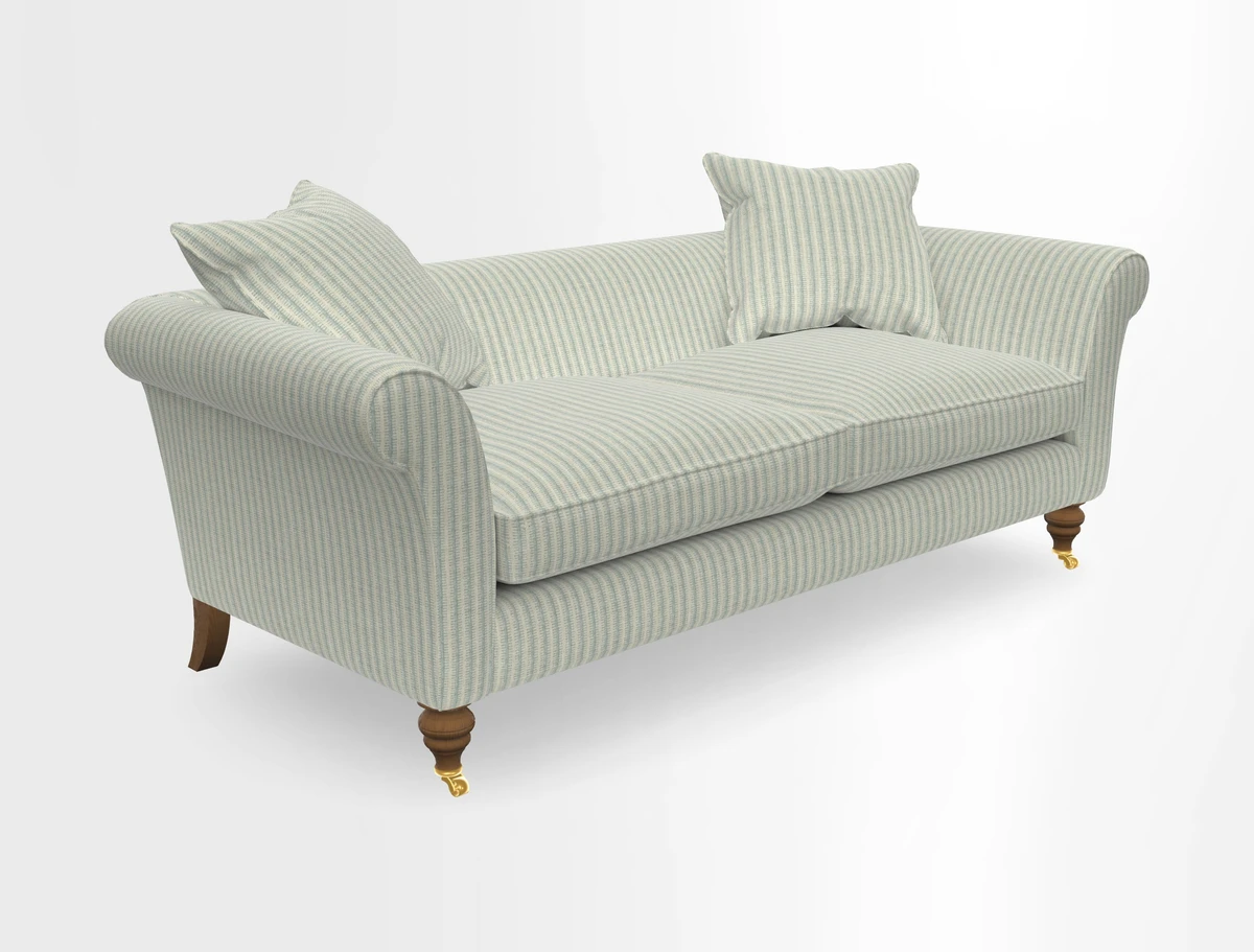 Otley 3 Seater Sofa in RHS Botanicals Palm Leaf Corn
