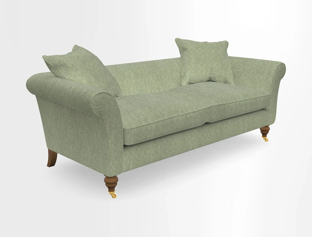 Otley 3 Seater Sofa in RHS Botanicals Palm Leaf Corn