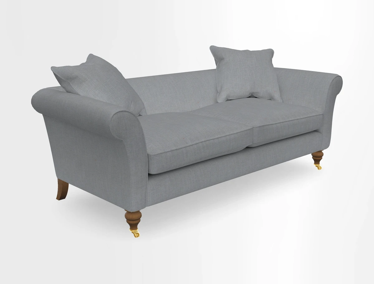Otley 3 Seater Sofa in RHS Botanicals Palm Leaf Corn