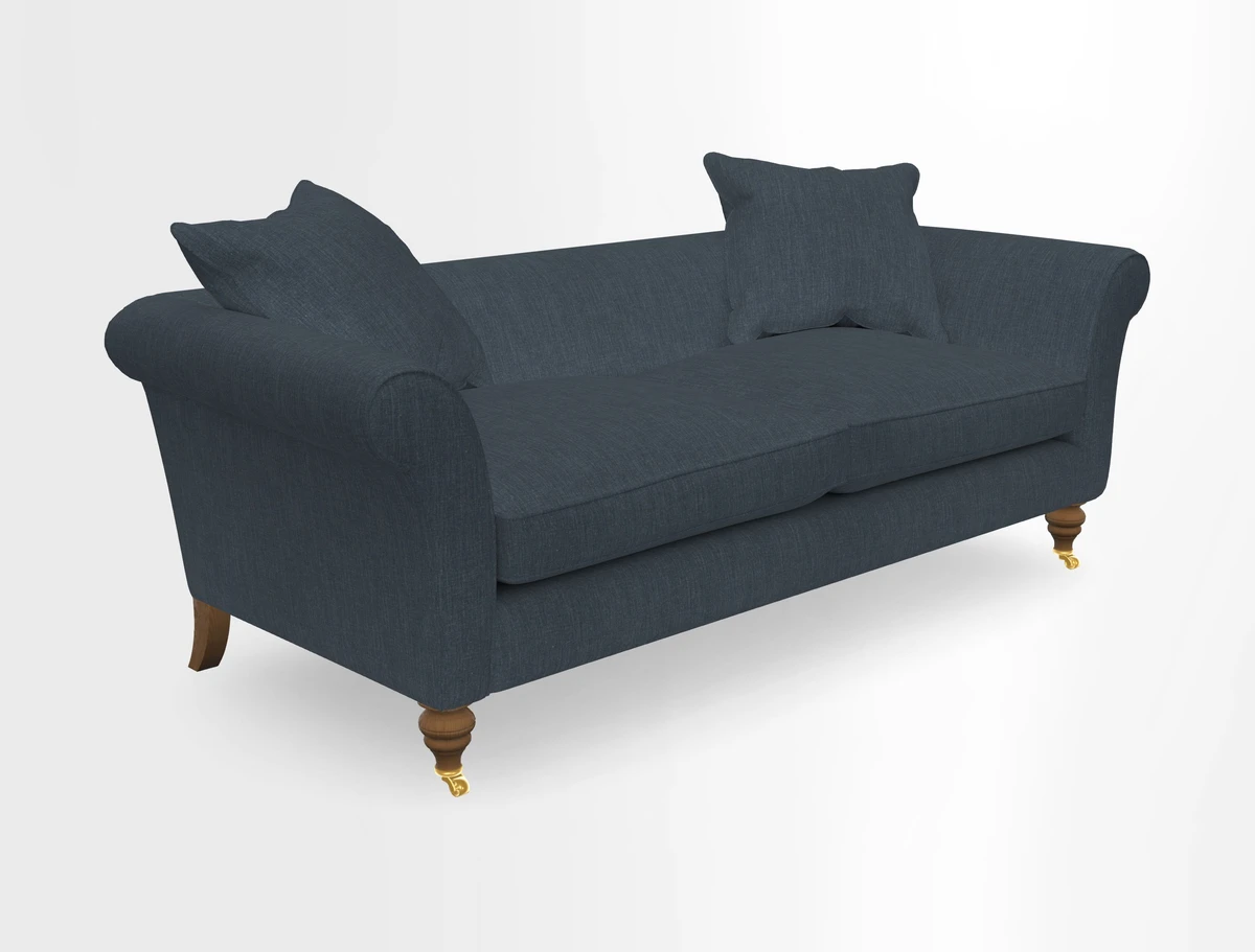 Otley 3 Seater Sofa in RHS Botanicals Palm Leaf Corn