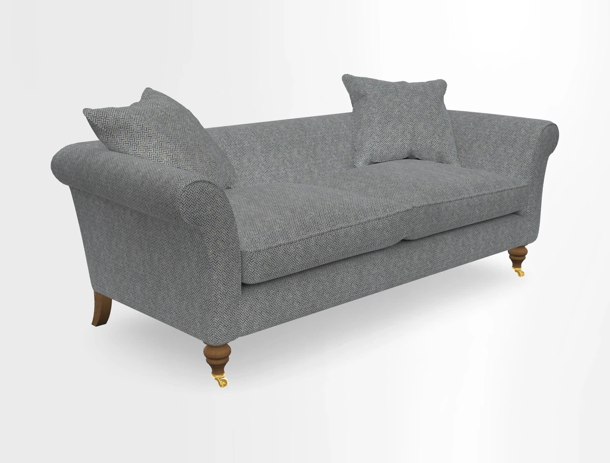 Otley 3 Seater Sofa in RHS Botanicals Palm Leaf Corn