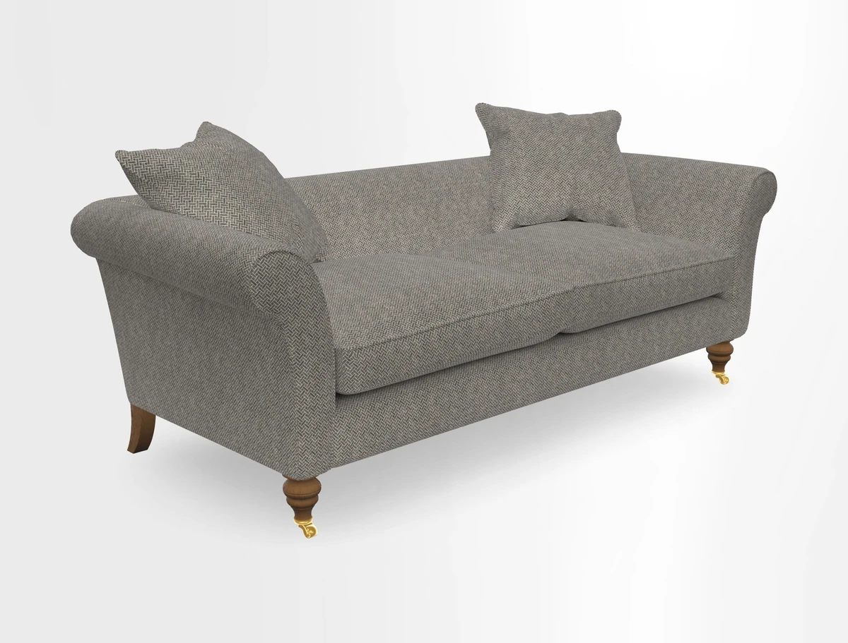 Otley 3 Seater Sofa in RHS Botanicals Palm Leaf Corn