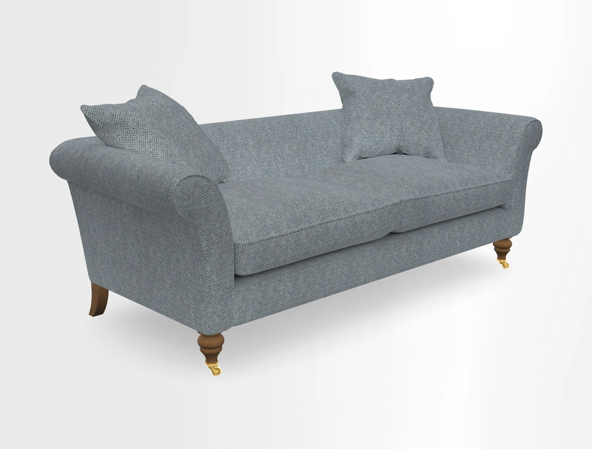 Otley 3 Seater Sofa in RHS Botanicals Palm Leaf Corn