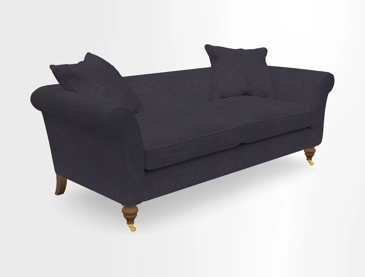 Otley 3 Seater Sofa in RHS Botanicals Palm Leaf Corn