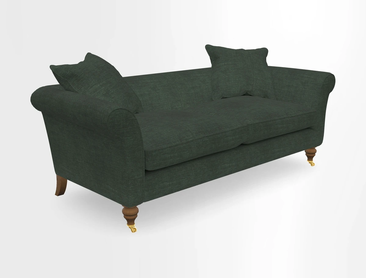 Otley 3 Seater Sofa in RHS Botanicals Palm Leaf Corn