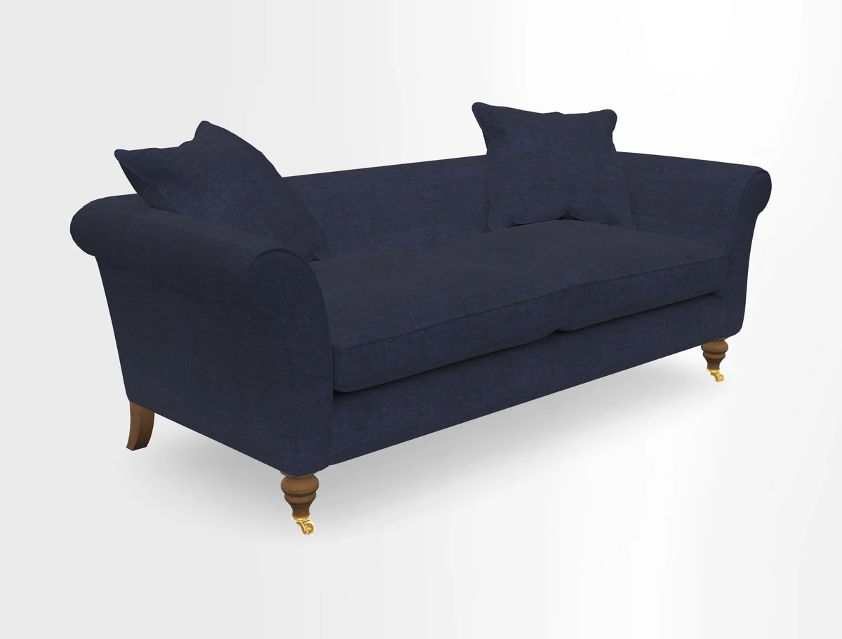 Otley 3 Seater Sofa in RHS Botanicals Palm Leaf Corn