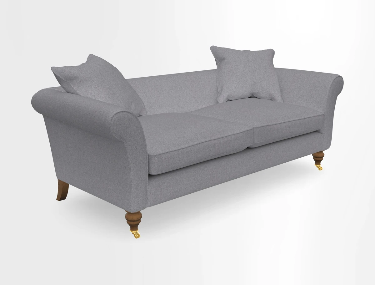 Otley 3 Seater Sofa in RHS Botanicals Palm Leaf Corn
