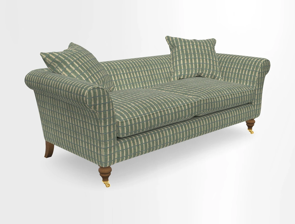 Otley 3 Seater Sofa in RHS Botanicals Palm Leaf Corn