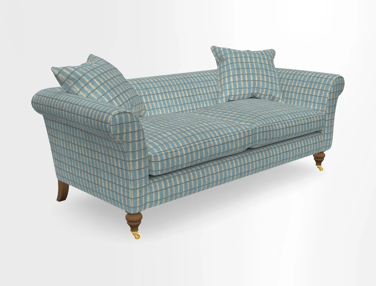 Otley 3 Seater Sofa in RHS Botanicals Palm Leaf Corn