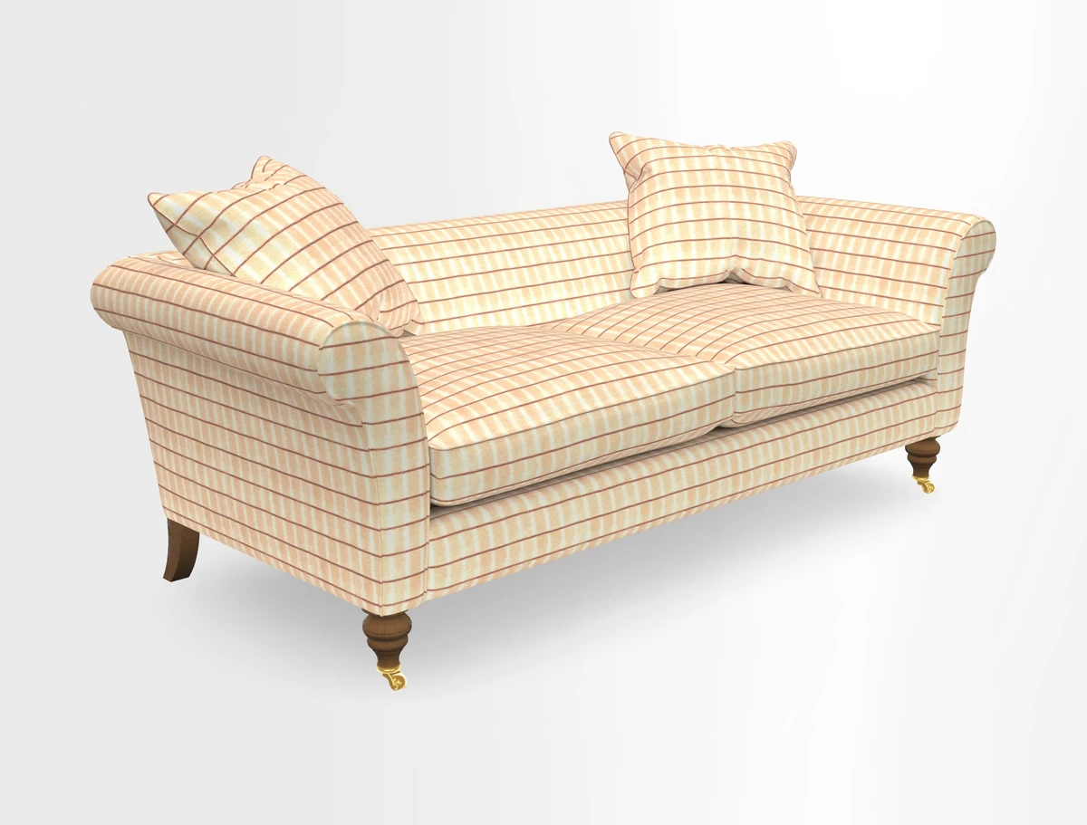 Otley 3 Seater Sofa in RHS Botanicals Palm Leaf Corn