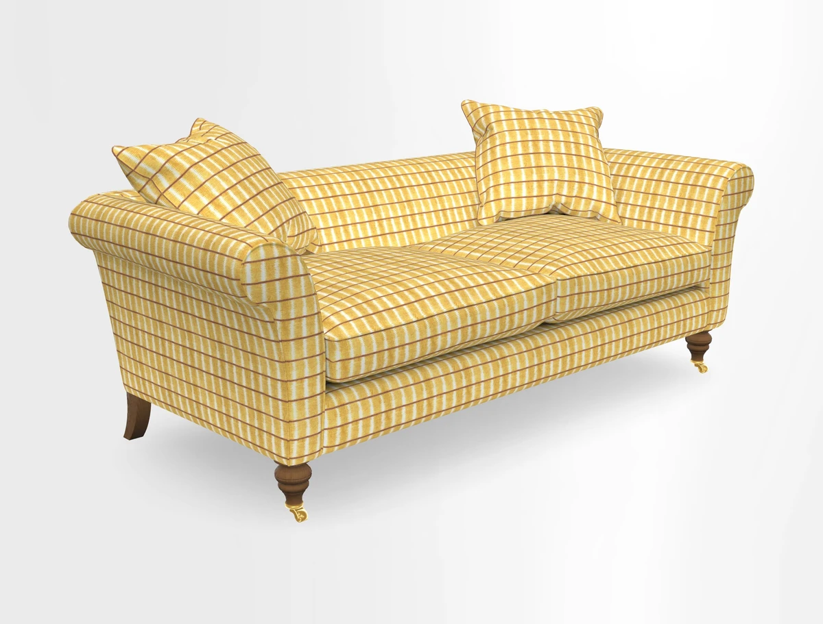 Otley 3 Seater Sofa in RHS Botanicals Palm Leaf Corn