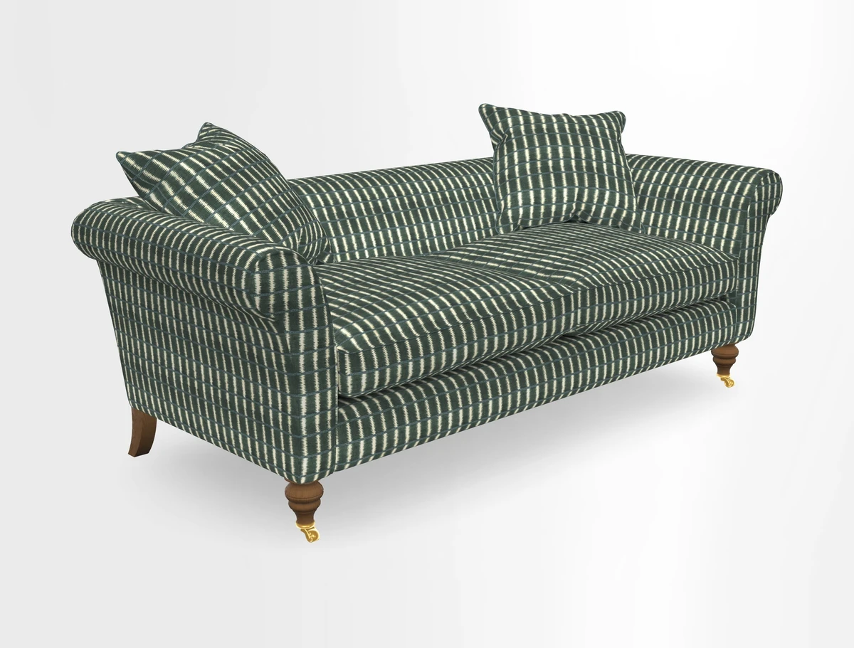 Otley 3 Seater Sofa in RHS Botanicals Palm Leaf Corn