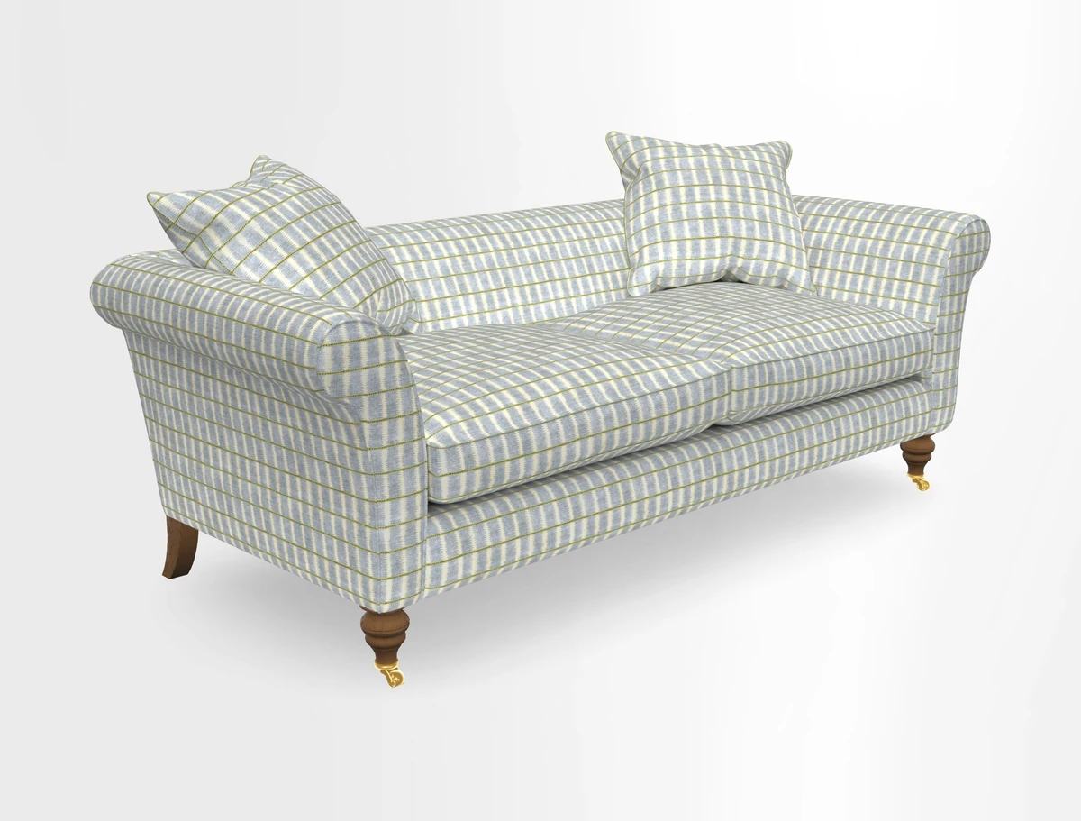 Otley 3 Seater Sofa in RHS Botanicals Palm Leaf Corn