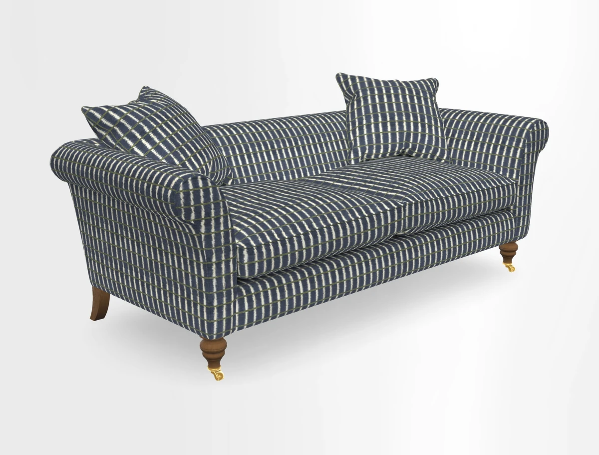 Otley 3 Seater Sofa in RHS Botanicals Palm Leaf Corn