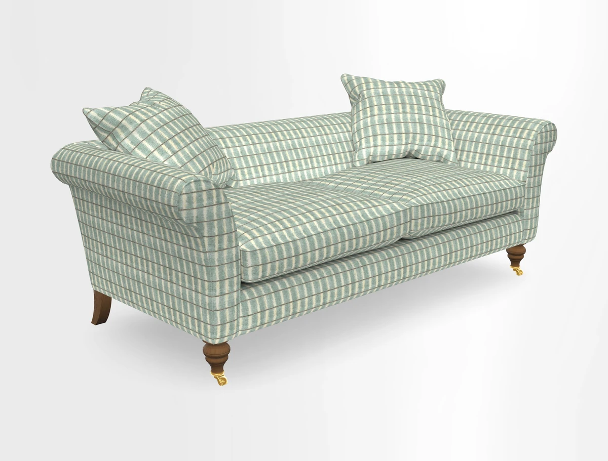 Otley 3 Seater Sofa in RHS Botanicals Palm Leaf Corn