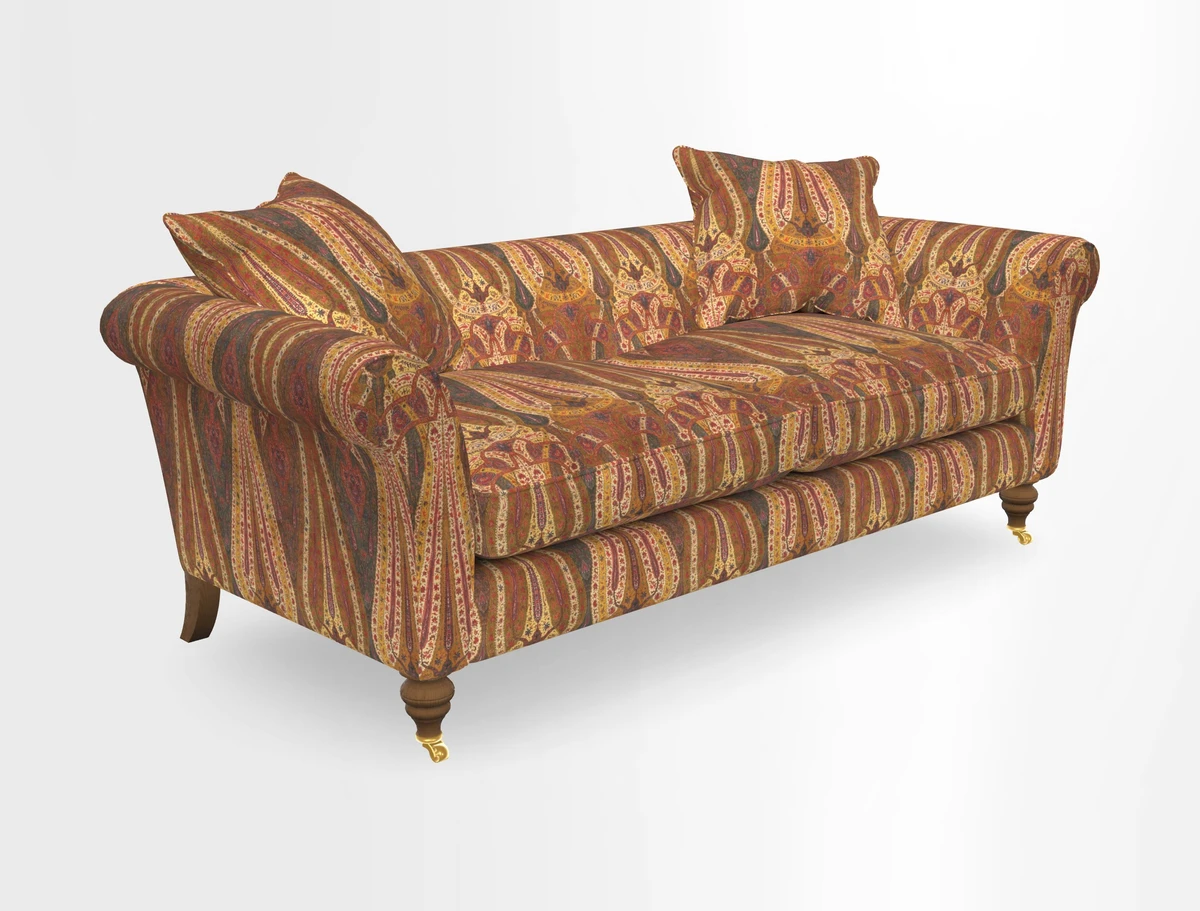 Otley 3 Seater Sofa in RHS Botanicals Palm Leaf Corn