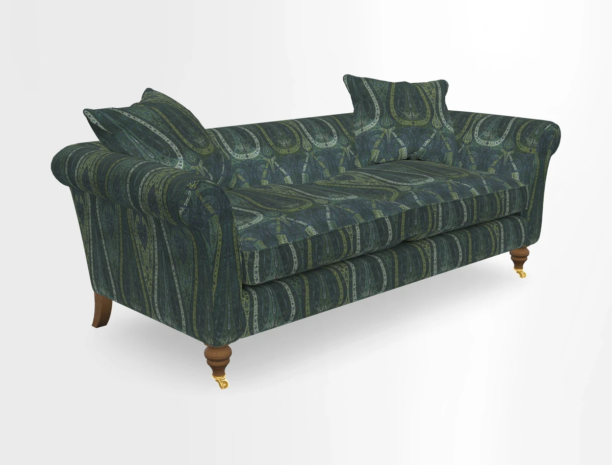 Otley 3 Seater Sofa in RHS Botanicals Palm Leaf Corn