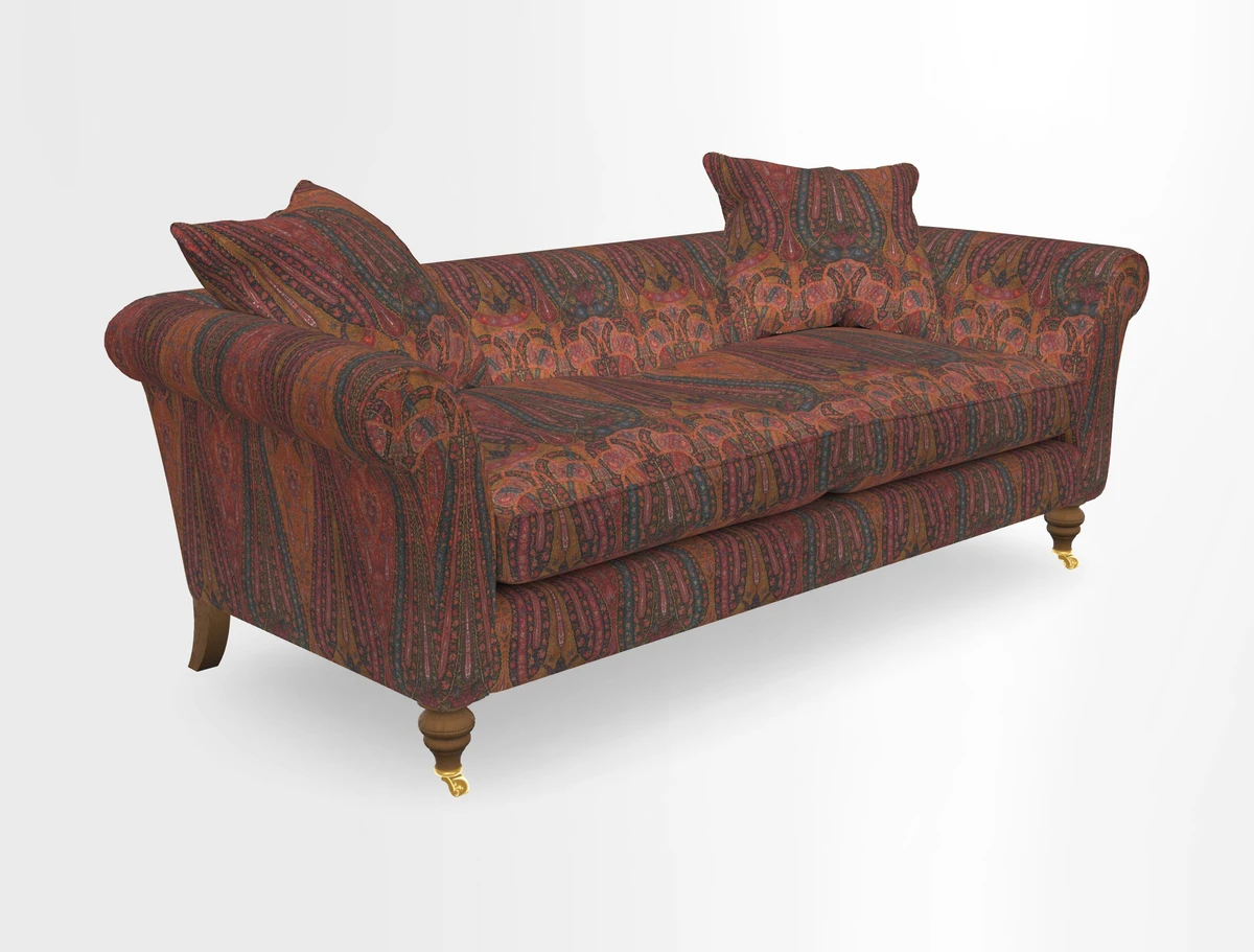 Otley 3 Seater Sofa in RHS Botanicals Palm Leaf Corn