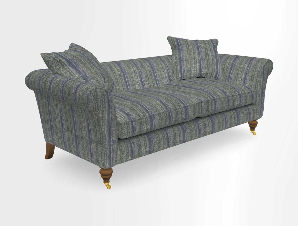 Otley 3 Seater Sofa in RHS Botanicals Palm Leaf Corn