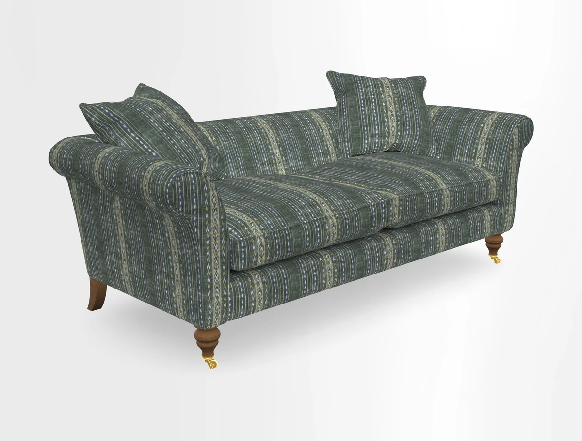 Otley 3 Seater Sofa in RHS Botanicals Palm Leaf Corn