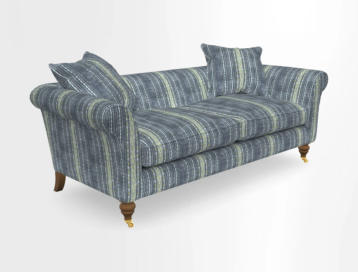 Otley 3 Seater Sofa in RHS Botanicals Palm Leaf Corn