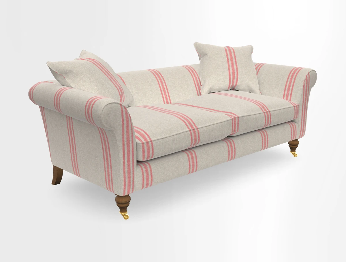 Otley 3 Seater Sofa in RHS Botanicals Palm Leaf Corn