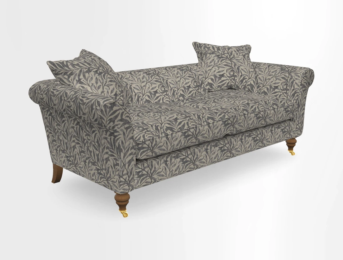 Otley 3 Seater Sofa in RHS Botanicals Palm Leaf Corn