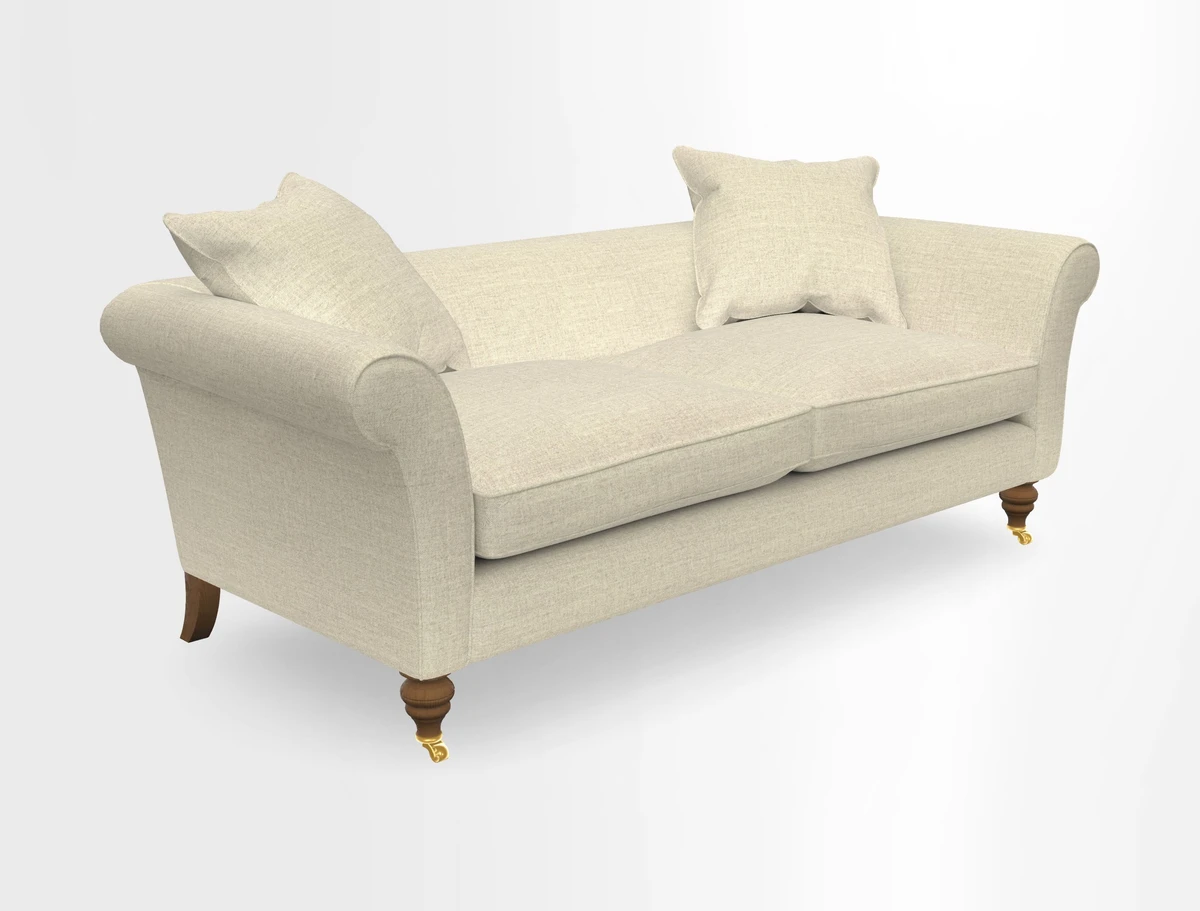 Otley 3 Seater Sofa in RHS Botanicals Palm Leaf Corn