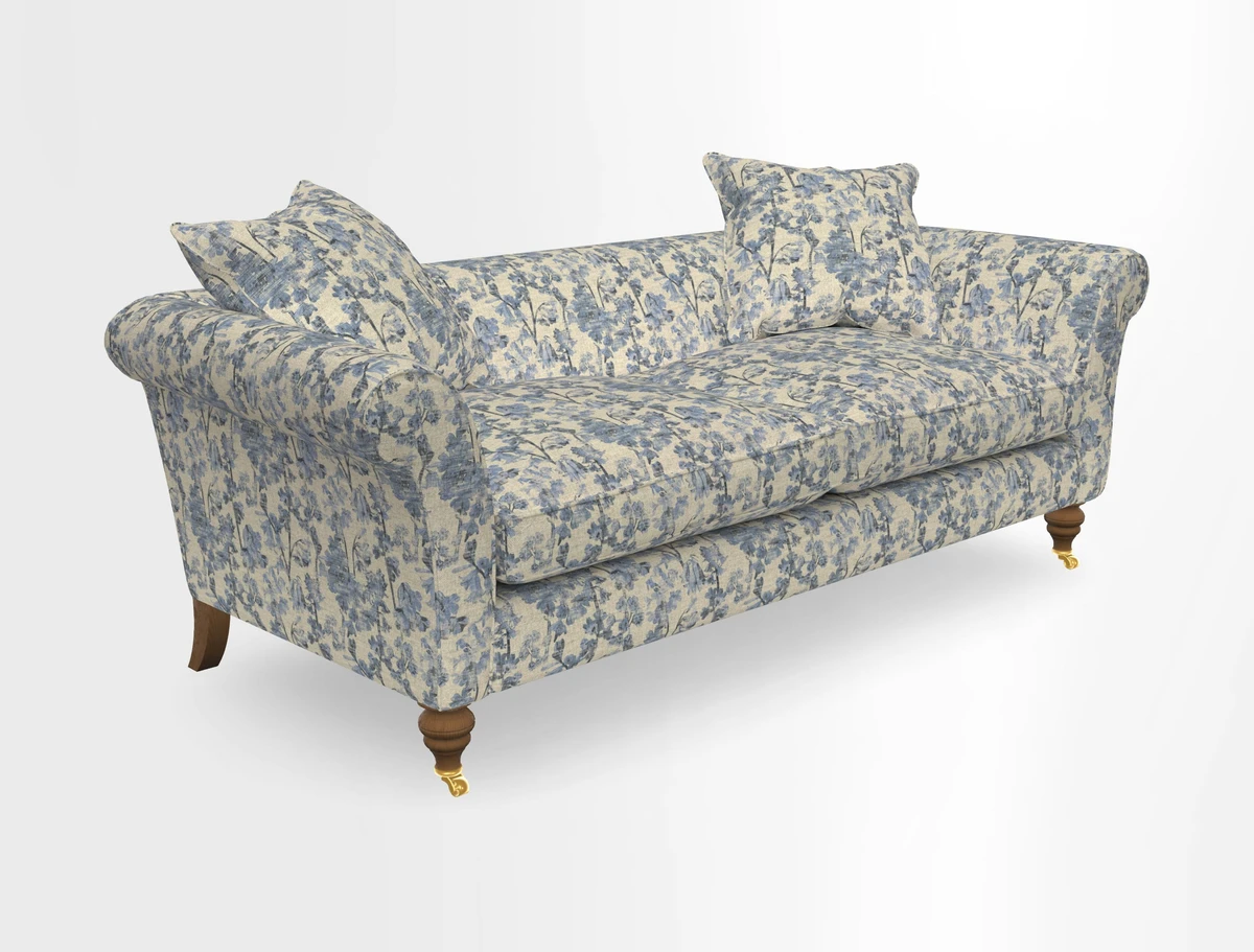 Otley 3 Seater Sofa in RHS Botanicals Palm Leaf Corn