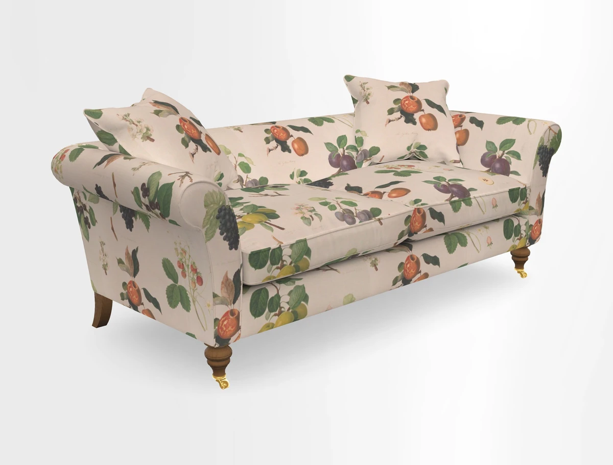 Otley 3 Seater Sofa in RHS Botanicals Palm Leaf Corn