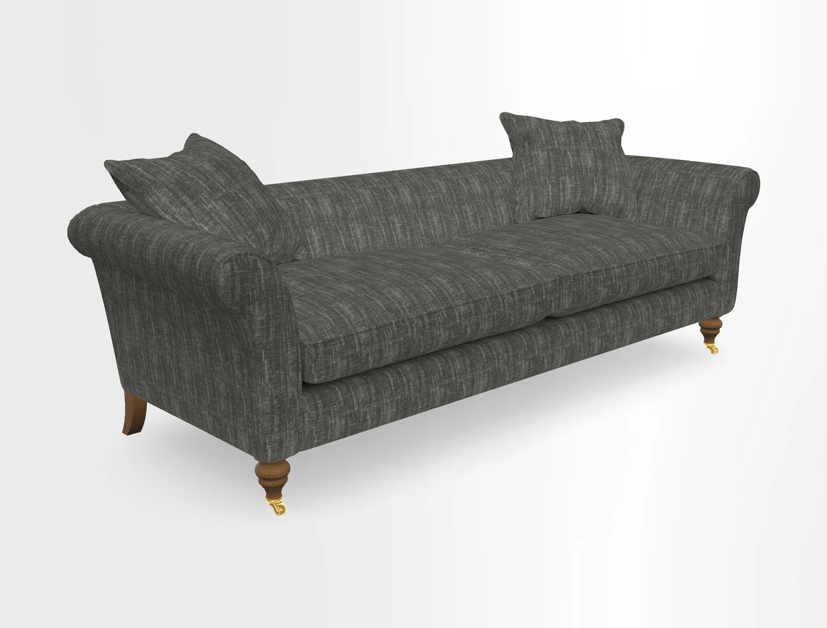 Otley 3 Seater Sofa in RHS Botanicals Palm Leaf Corn