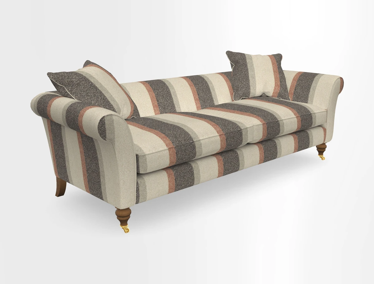 Otley 3 Seater Sofa in RHS Botanicals Palm Leaf Corn