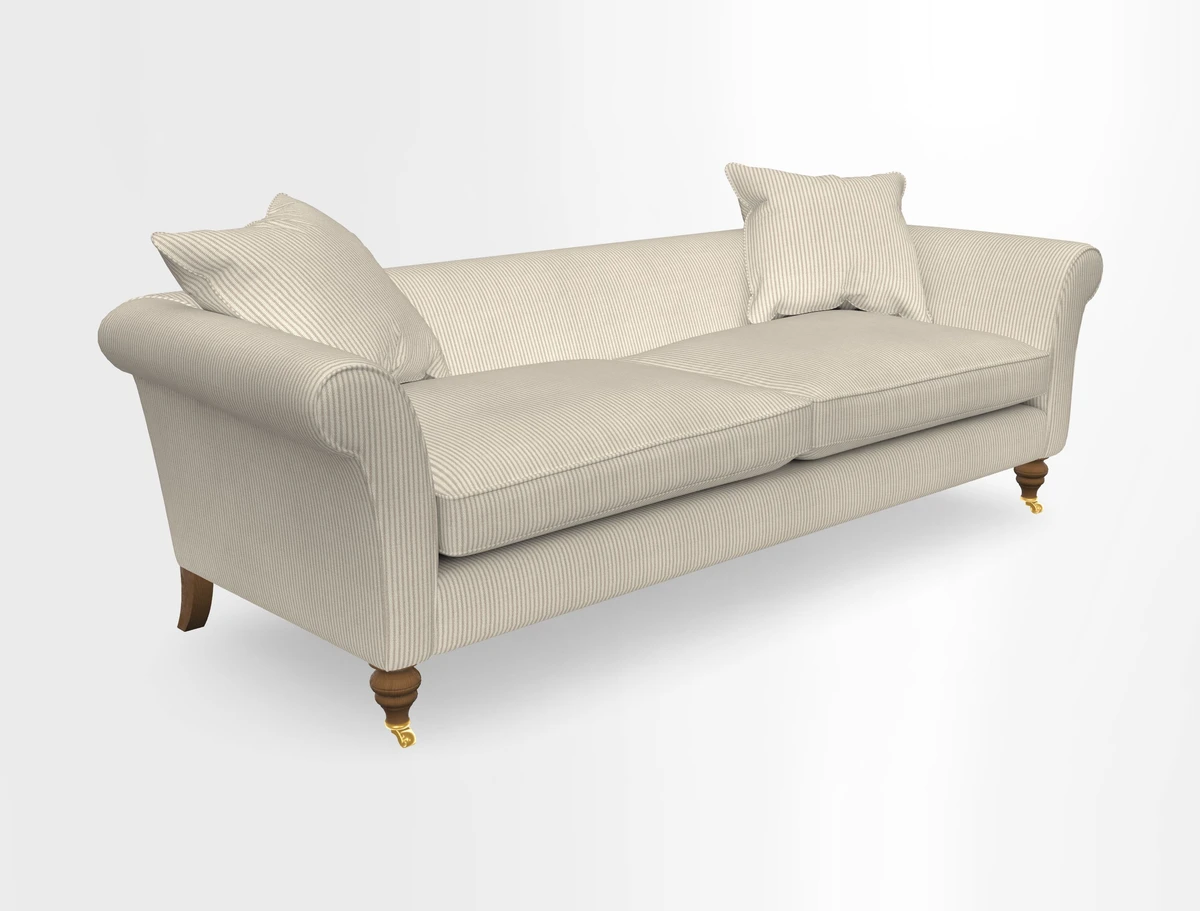Otley 3 Seater Sofa in RHS Botanicals Palm Leaf Corn