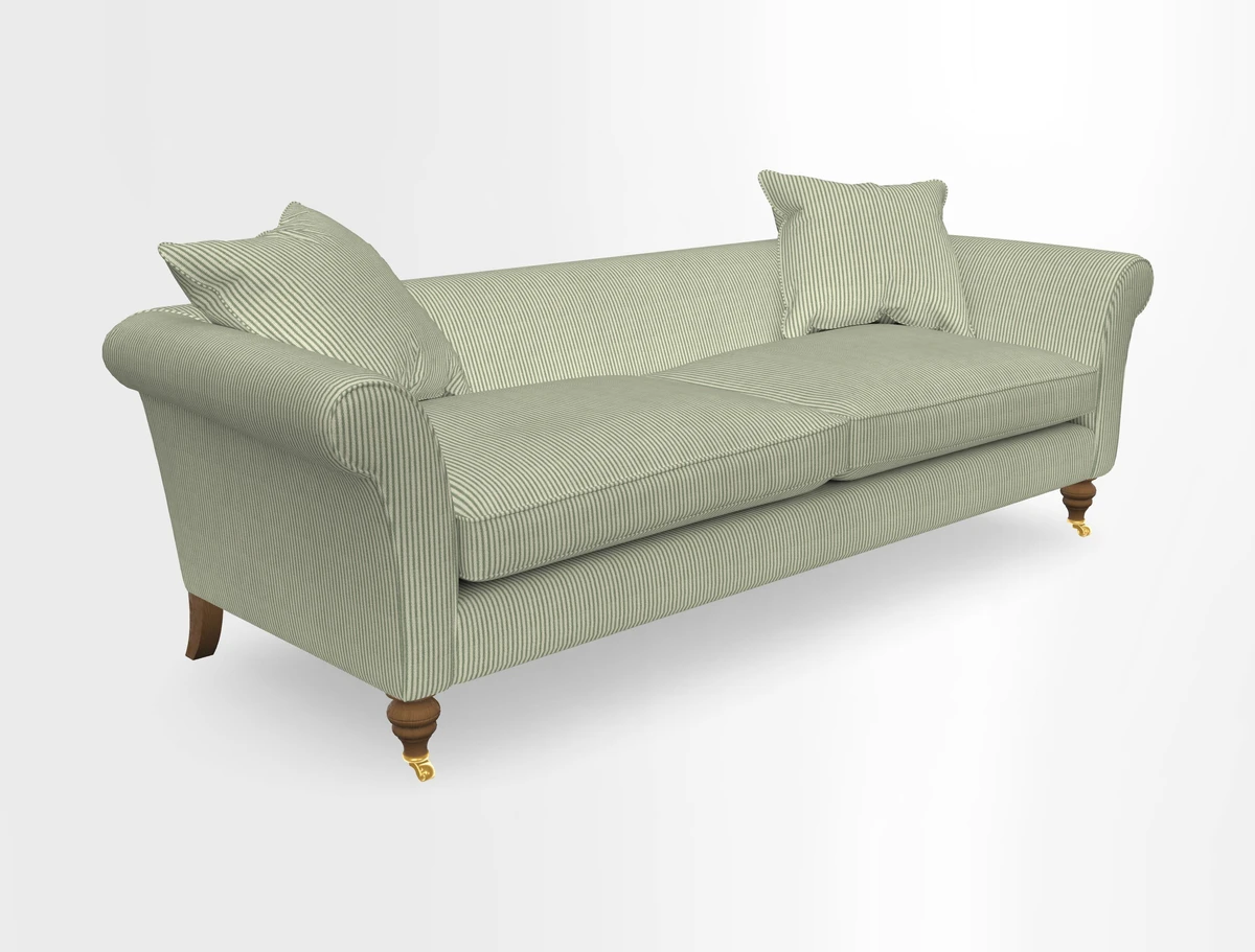 Otley 3 Seater Sofa in RHS Botanicals Palm Leaf Corn