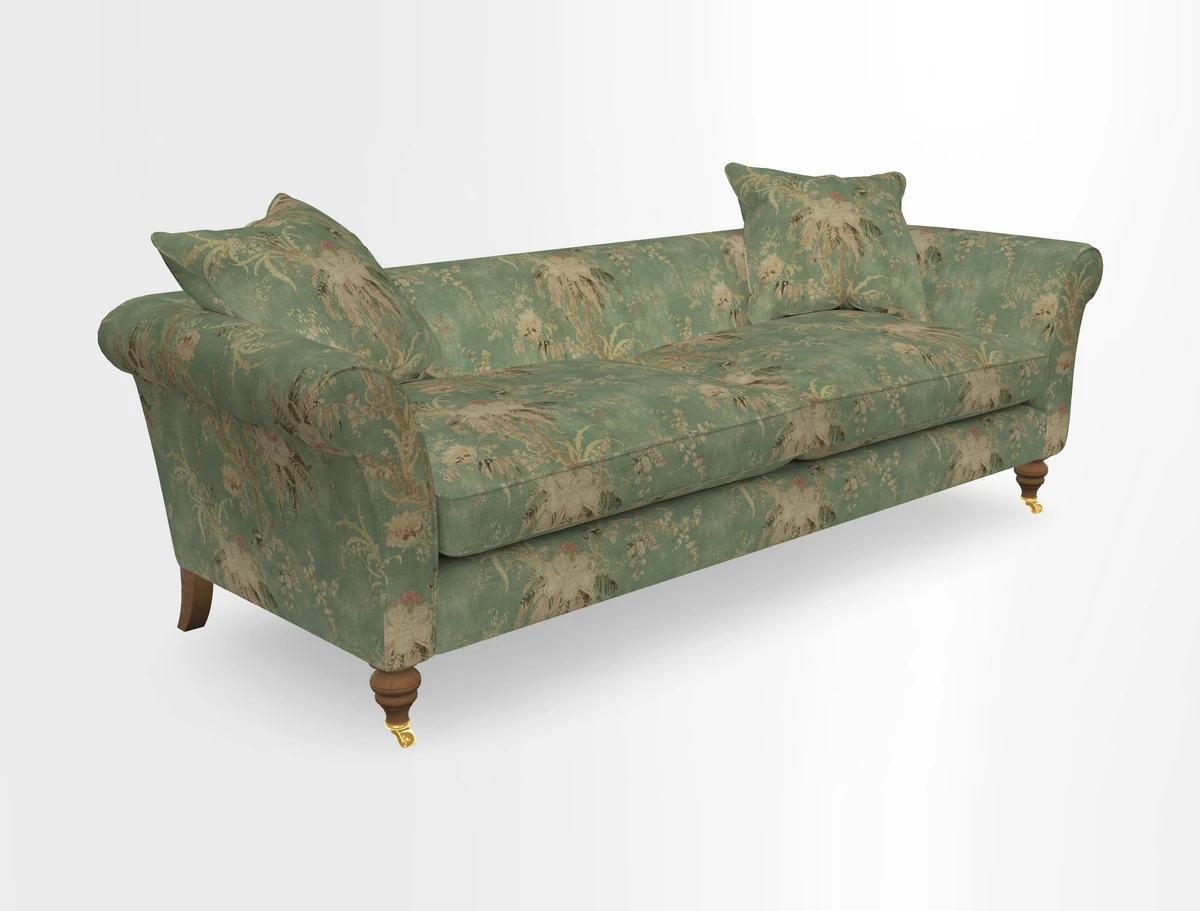 Otley 3 Seater Sofa in RHS Botanicals Palm Leaf Corn