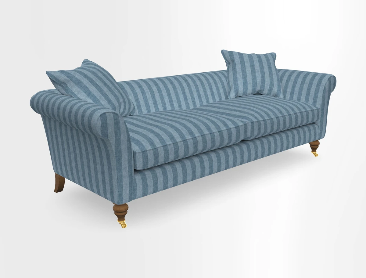 Otley 3 Seater Sofa in RHS Botanicals Palm Leaf Corn