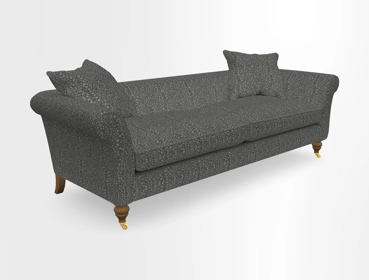 Otley 3 Seater Sofa in RHS Botanicals Palm Leaf Corn