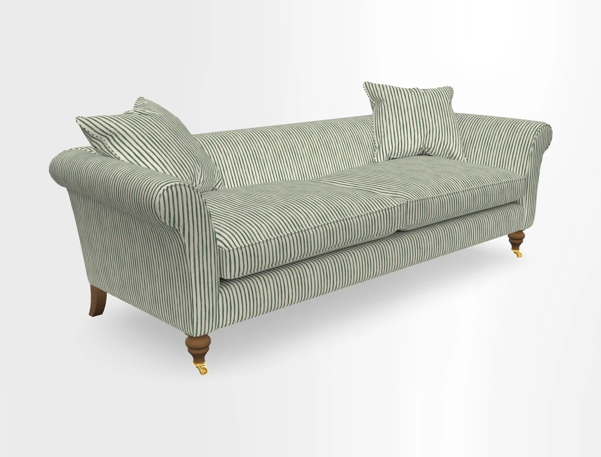 Otley 3 Seater Sofa in RHS Botanicals Palm Leaf Corn