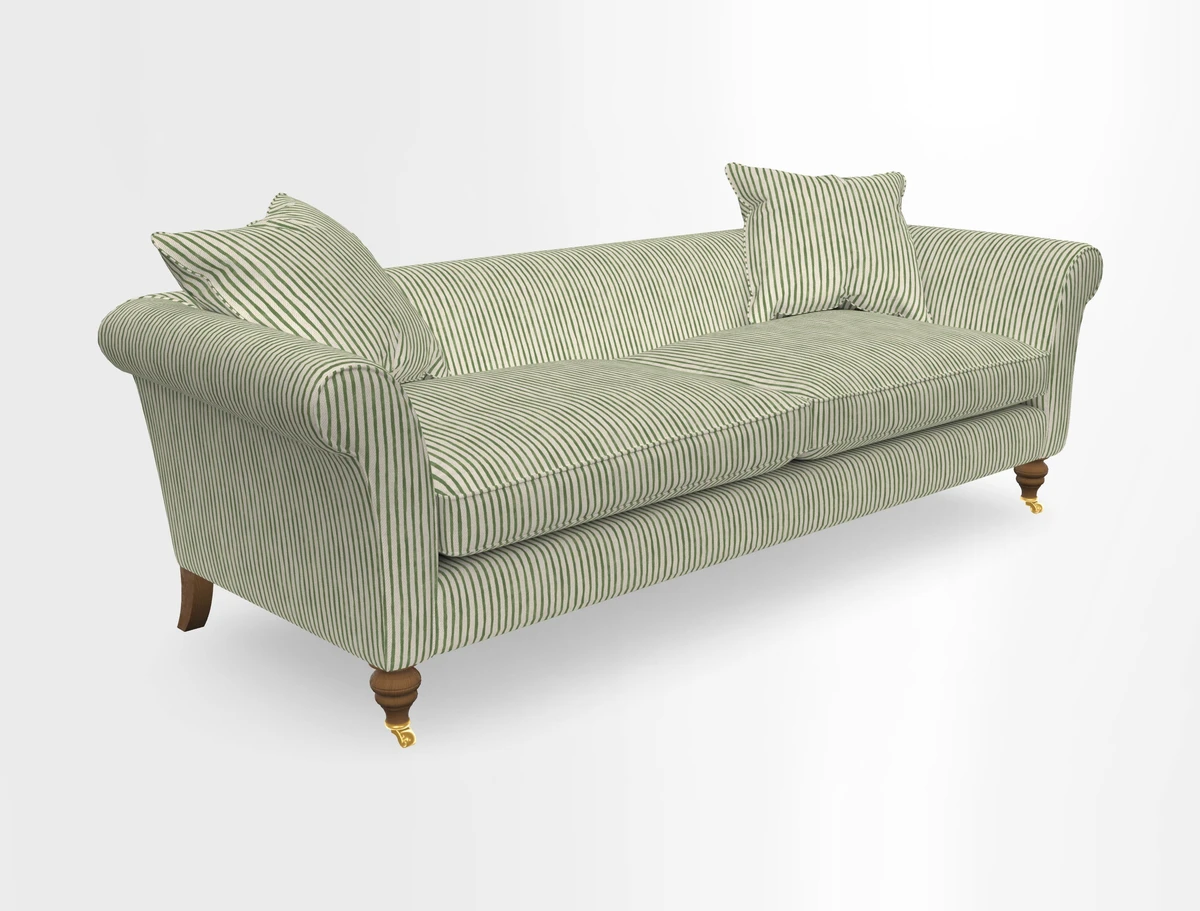 Otley 3 Seater Sofa in RHS Botanicals Palm Leaf Corn