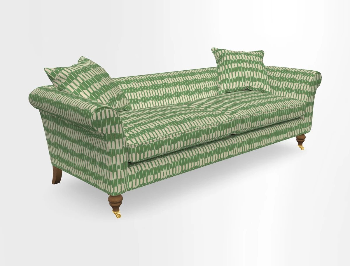 Otley 3 Seater Sofa in RHS Botanicals Palm Leaf Corn