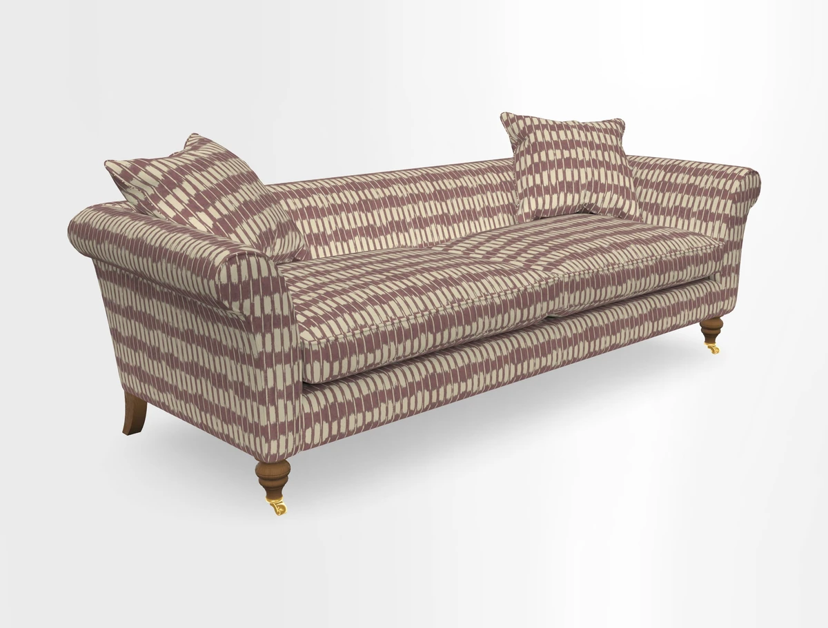 Otley 3 Seater Sofa in RHS Botanicals Palm Leaf Corn
