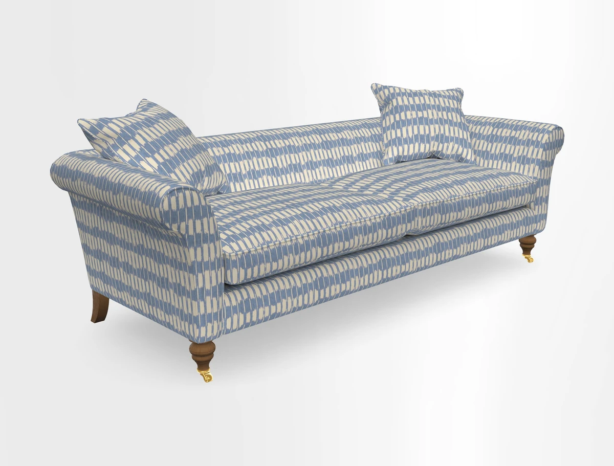 Otley 3 Seater Sofa in RHS Botanicals Palm Leaf Corn