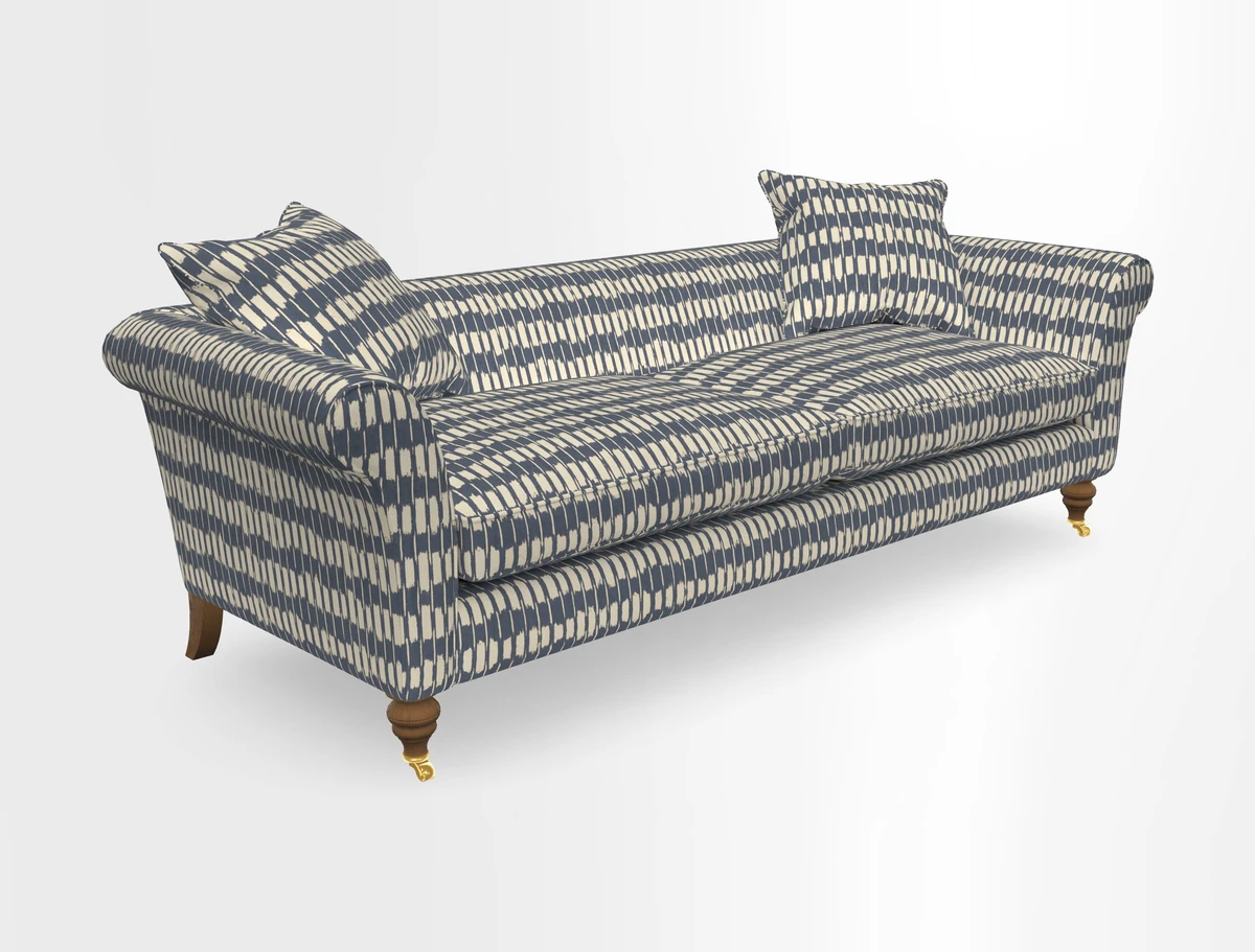 Otley 3 Seater Sofa in RHS Botanicals Palm Leaf Corn