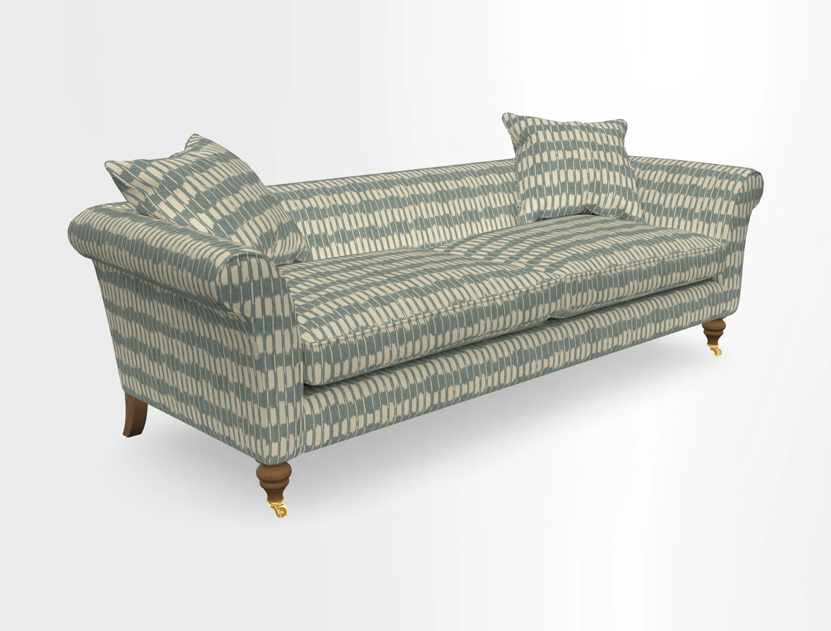 Otley 3 Seater Sofa in RHS Botanicals Palm Leaf Corn