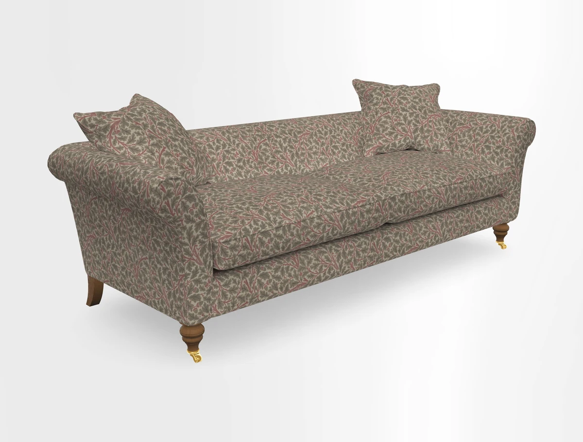 Otley 3 Seater Sofa in RHS Botanicals Palm Leaf Corn