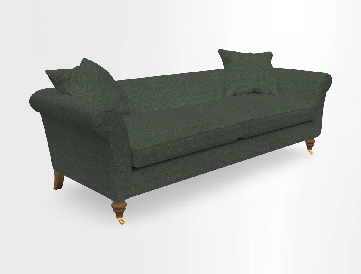 Otley 3 Seater Sofa in RHS Botanicals Palm Leaf Corn