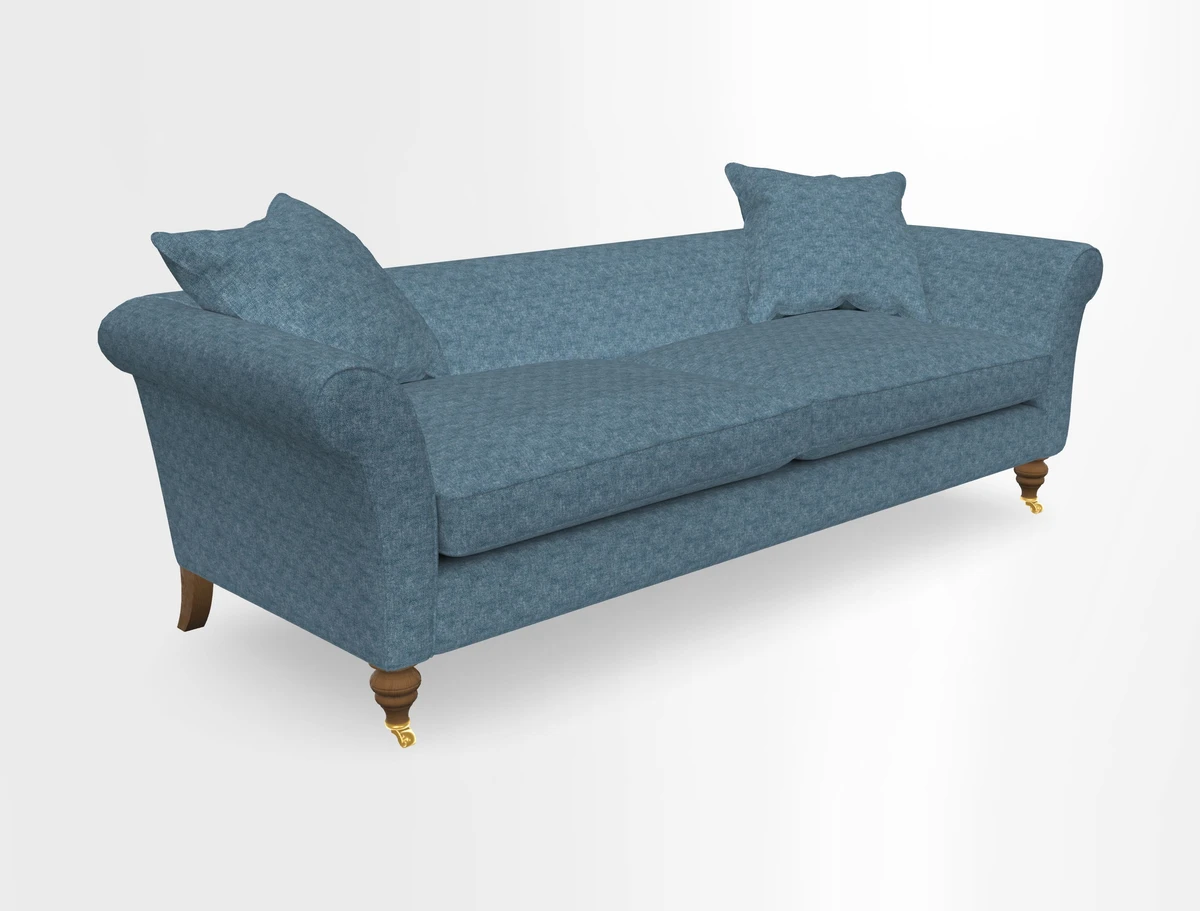 Otley 3 Seater Sofa in RHS Botanicals Palm Leaf Corn
