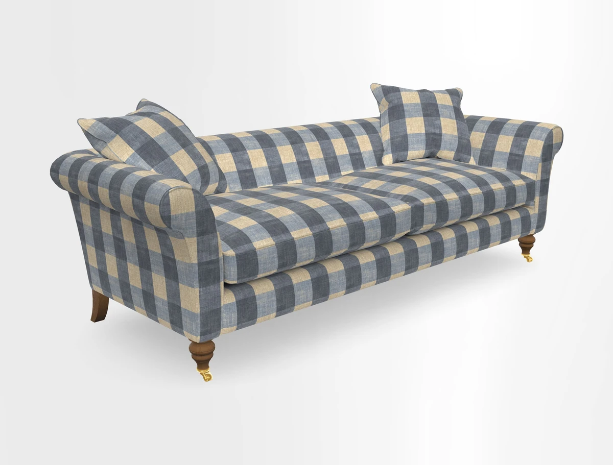 Otley 3 Seater Sofa in RHS Botanicals Palm Leaf Corn
