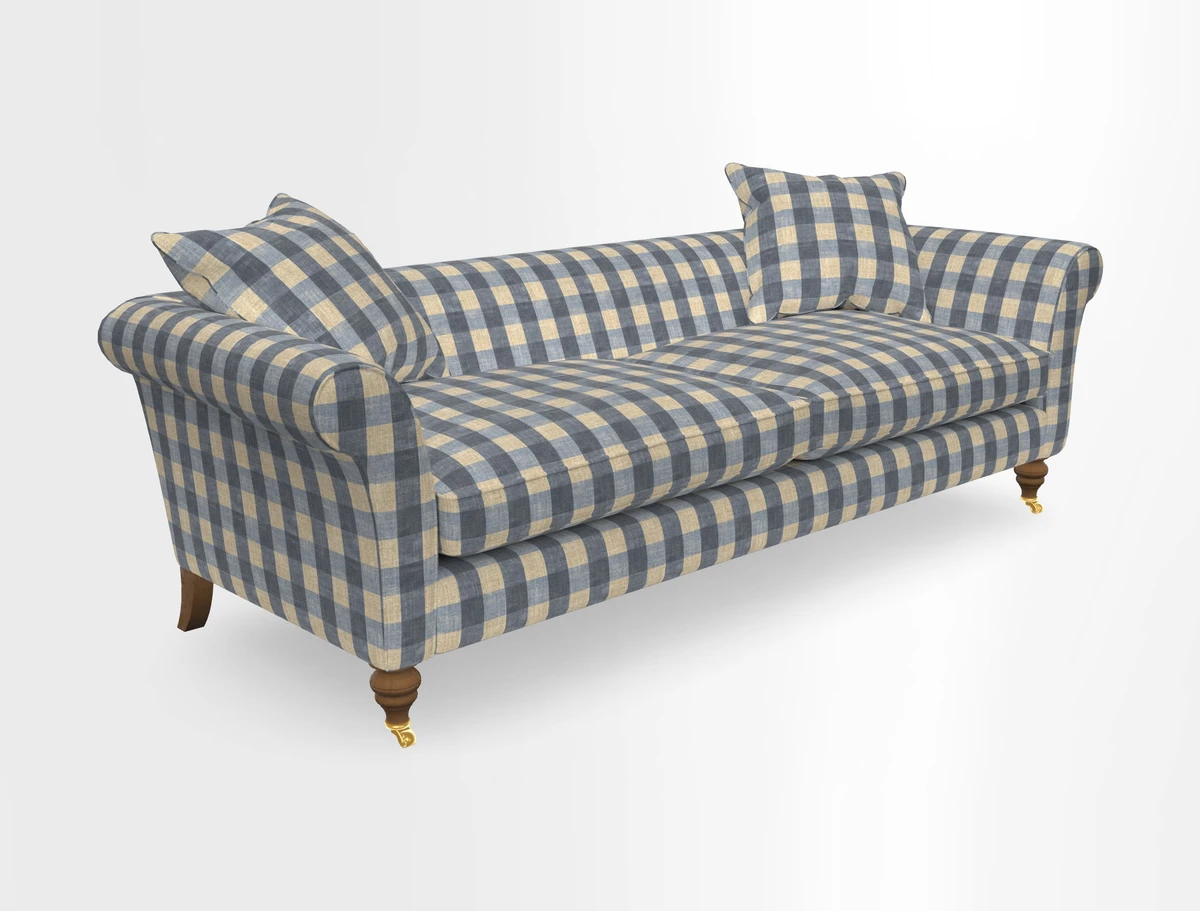 Otley 3 Seater Sofa in RHS Botanicals Palm Leaf Corn