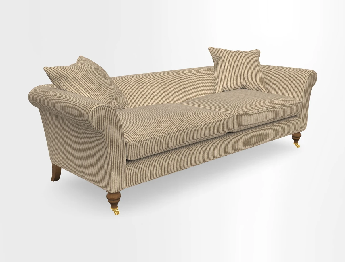 Otley 3 Seater Sofa in RHS Botanicals Palm Leaf Corn